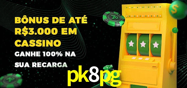 pk8pg melhor bônus de depósito